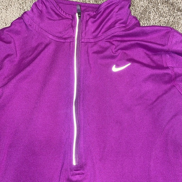 nike running dri fit quarter zip - Picture 3 of 4